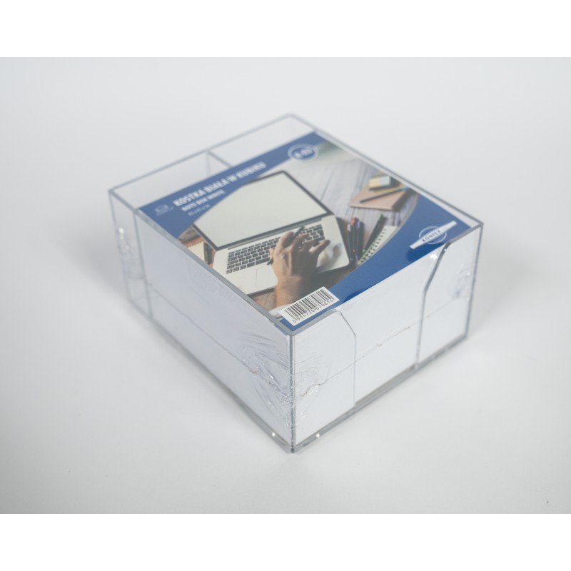 Kostka biała w pojemniku 85x85x50 Konfex